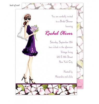 Bridal Shower Invitations, Modern Bride, Bonnie Marcus